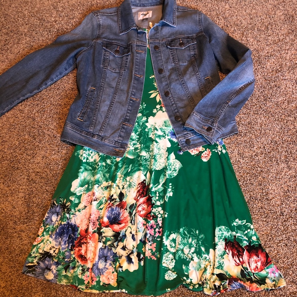 Bellamie floral dress with pockets